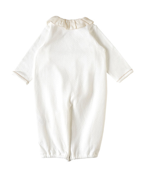 NAOMI ITO（ナオミイトウ）の「【NAOMI ITO（ナオミイトウ）】 2wayドレス（ロンパース・キッズ・オフホワイト/グレー/ホワイト系その他・50-70cm）」の9枚目の写真