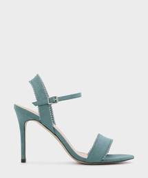 ビーズトリミングアンクルストラップヒール / BEADS TRIMMING ANKLE STRAP HEELS