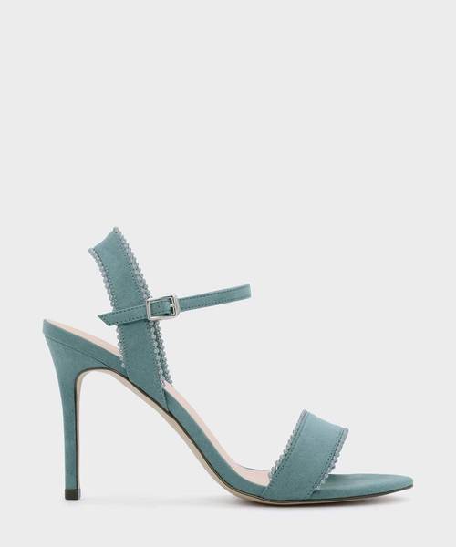 CHARLES & KEITH(チャールズ & キース)の「ビーズトリミングアンクルストラップヒール / BEADS TRIMMING ANKLE STRAP HEELS(パンプス・レディース・ブラック/グリーン/アイボリー・22.5cm/23cm/23.5cm/24.5cm/25cm/25.5cm)」の3枚目の写真