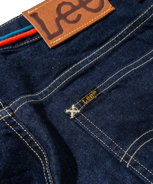 Lee(リー)の「Tuck riders denim by Lee / リー別注タックライダースデニムパンツ(デニムパンツ・メンズ・インディゴブルー・1/2/4/3)」の19枚目の写真