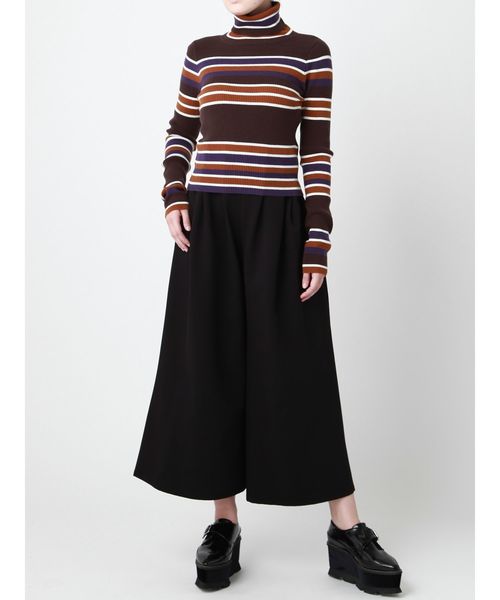 MURUA（ムルーア）の「マルチボーダータートルニット（ニット/セーター・レディース・その他/その他1・FREE）」の8枚目の写真