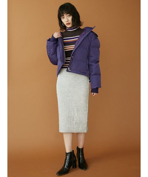 MURUA（ムルーア）の「マルチボーダータートルニット（ニット/セーター・レディース・その他/その他1・FREE）」の11枚目の写真