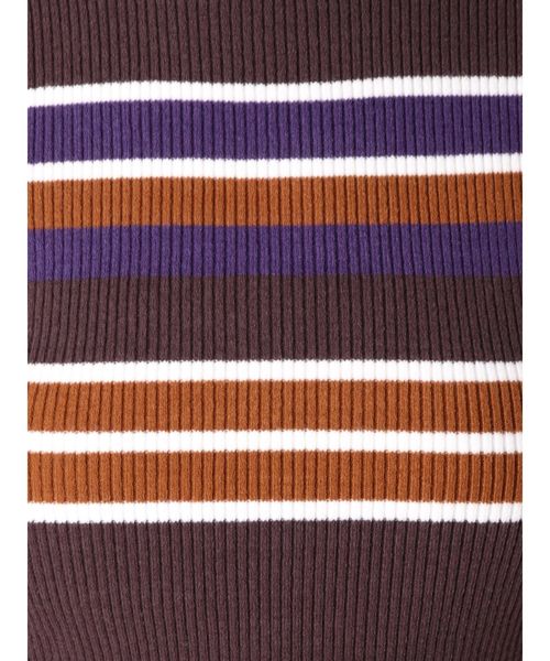 MURUA（ムルーア）の「マルチボーダータートルニット（ニット/セーター・レディース・その他/その他1・FREE）」の19枚目の写真