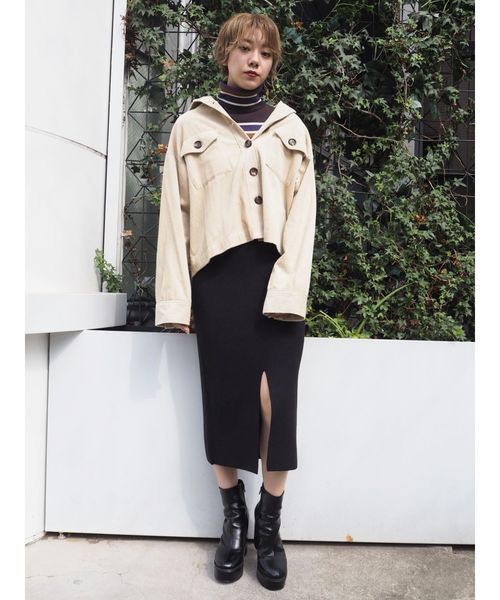 MURUA（ムルーア）の「マルチボーダータートルニット（ニット/セーター・レディース・その他/その他1・FREE）」の21枚目の写真