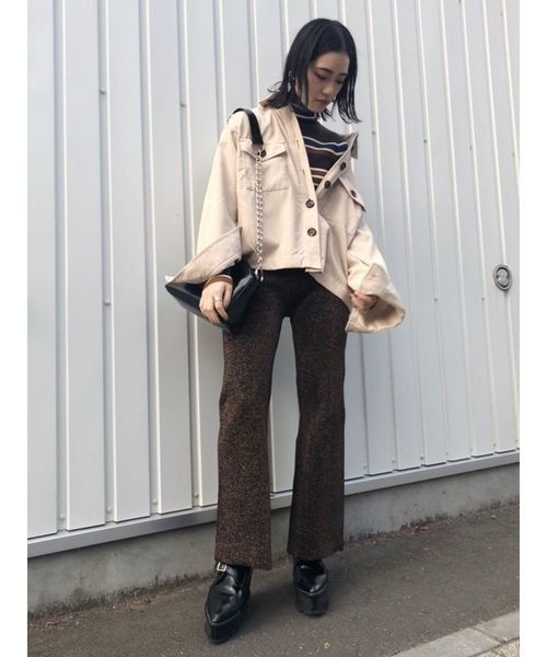 MURUA（ムルーア）の「マルチボーダータートルニット（ニット/セーター・レディース・その他/その他1・FREE）」の22枚目の写真