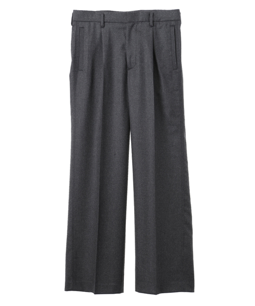 CLANE(クラネ)の「FLANNEL PANTS(その他パンツ・メンズ・グレー/ブラック/カーキ・1/0/2)」の3枚目の写真