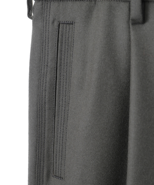 CLANE(クラネ)の「FLANNEL PANTS(その他パンツ・メンズ・グレー/ブラック/カーキ・1/0/2)」の8枚目の写真