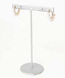 【marinaJEWELRY】pti/Freshwater Pearl wrapped earring
