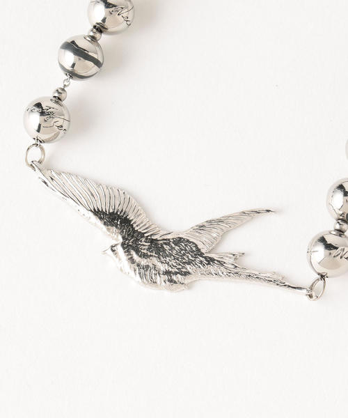 MONKEY TIME（モンキータイム）の「＜Necessity Sense＞ SWALLOW NECKLACE/ネックレス（ネックレス・メンズ・シルバー・FREE）」の2枚目の写真