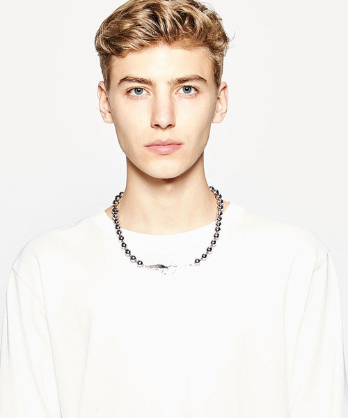 MONKEY TIME（モンキータイム）の「＜Necessity Sense＞ SWALLOW NECKLACE/ネックレス（ネックレス・メンズ・シルバー・FREE）」の5枚目の写真