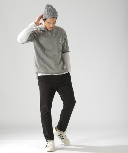 BAYFLOW（ベイフロー）の「Day to Day/チノパンツ（チノパンツ・メンズ・ブラック/ベージュ・SMALL/MEDIUM/LARGE）」の16枚目の写真