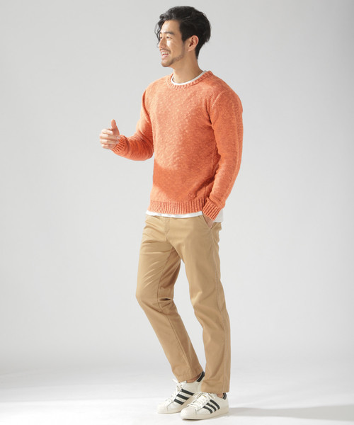 BAYFLOW（ベイフロー）の「Day to Day/チノパンツ（チノパンツ・メンズ・ブラック/ベージュ・SMALL/MEDIUM/LARGE）」の3枚目の写真