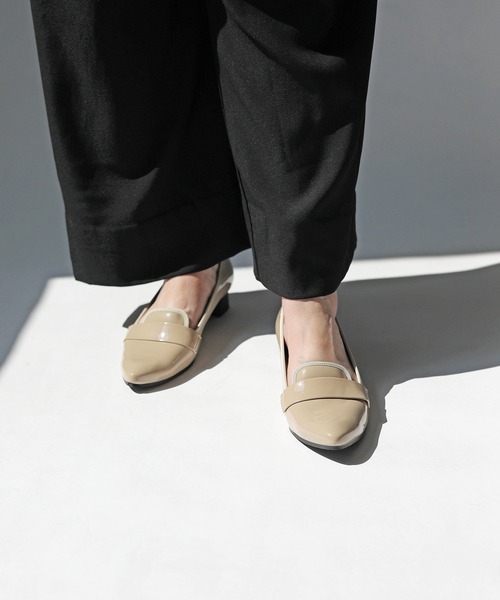 RiiiKa（リーカ）の「【晴雨兼用】オペラレインパンプス【RiiiKa/リーカ】（パンプス・レディース・ブラック/ベージュ/ネイビー/チャコール/ブラック系その他2・22.5cm/23.0cm/23.5cm/24.0cm/24.5cm/25.0cm/22.0cm）」の4枚目の写真