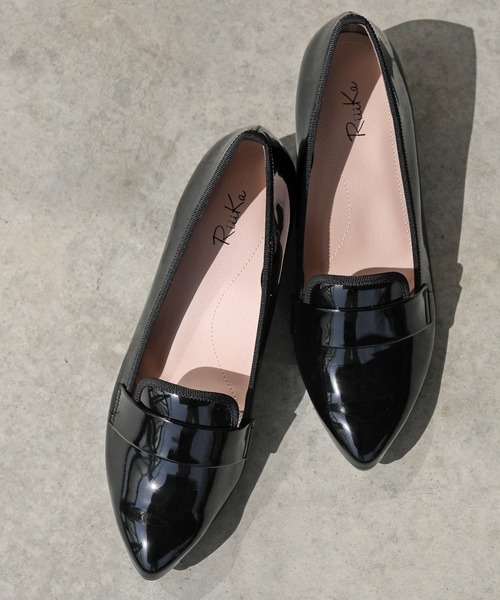 RiiiKa（リーカ）の「【晴雨兼用】オペラレインパンプス【RiiiKa/リーカ】（パンプス・レディース・ブラック/ベージュ/ネイビー/チャコール/ブラック系その他2・22.5cm/23.0cm/23.5cm/24.0cm/24.5cm/25.0cm/22.0cm）」の6枚目の写真
