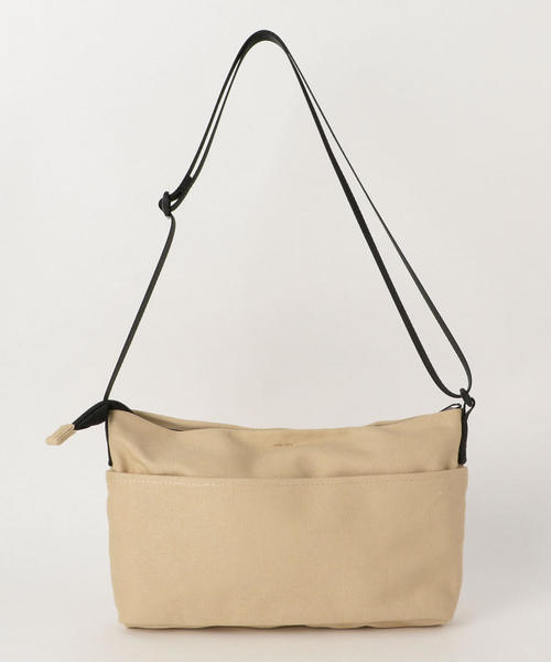 coen（コーエン）の「【女性にも人気】キャンバスミニショルダーバッグ(サコッシュバッグ)（ショルダーバッグ・メンズ・ブラック/ベージュ/コバルトブルー・FREE）」の5枚目の写真