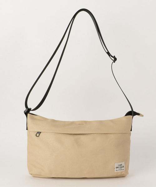 coen（コーエン）の「【女性にも人気】キャンバスミニショルダーバッグ(サコッシュバッグ)（ショルダーバッグ・メンズ・ブラック/ベージュ/コバルトブルー・FREE）」の7枚目の写真