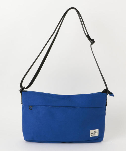 coen（コーエン）の「【女性にも人気】キャンバスミニショルダーバッグ(サコッシュバッグ)（ショルダーバッグ・メンズ・ブラック/ベージュ/コバルトブルー・FREE）」の8枚目の写真