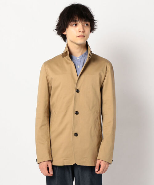 GLOSTER(グロスター)の「スタンドカラーブルゾン(ブルゾン・メンズ・ベージュ/ネイビー・S/M/L/XL)」の13枚目の写真