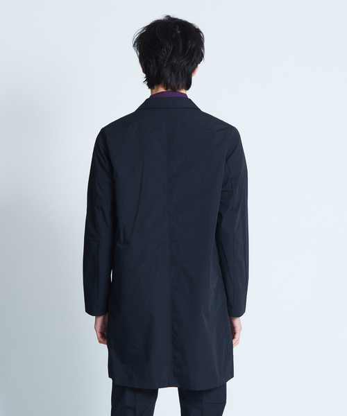 ABAHOUSE GRAY(アバハウスグレイ)の「【展開店舗限定】タイプライターショップコート(ステンカラーコート・メンズ・ブルー/ベージュ系その他/ブルー系その他・46/48/50)」の16枚目の写真