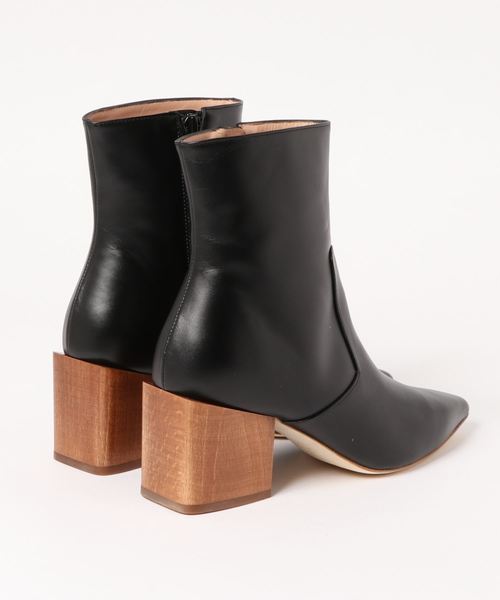 IENA(イエナ)の「PELLICO SUNNY WOODヒールブーツ(ブーツ・レディース・ブラック・38/36/37)」の2枚目の写真