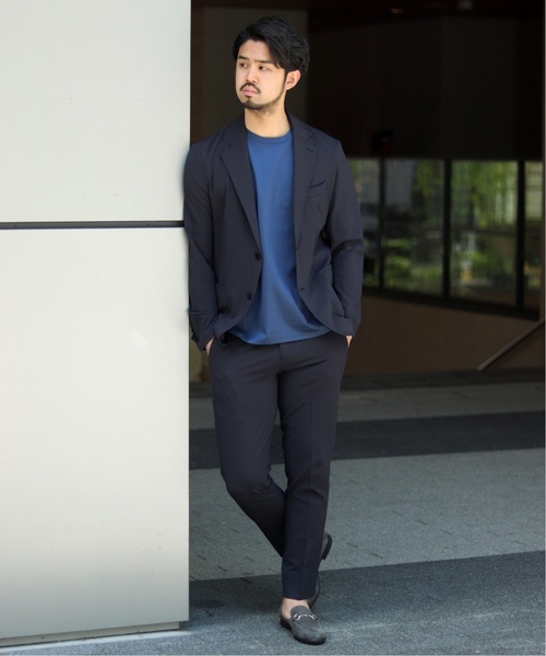 EDIFICE(エディフィス)の「FUNCTION MOBILE EVALET シアサッカー パンツ(その他パンツ・メンズ・グレー/ブルー/チャコールグレー/ブルー系その他/ベージュ・46/48/44)」の17枚目の写真