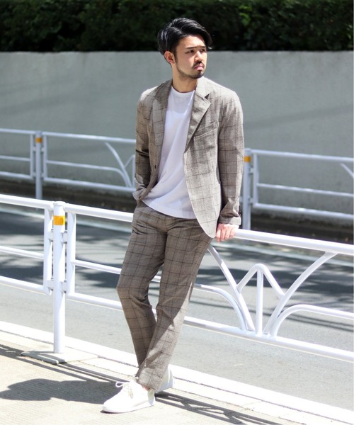 EDIFICE(エディフィス)の「FUNCTION MOBILE EVALET シアサッカー パンツ(その他パンツ・メンズ・グレー/ブルー/チャコールグレー/ブルー系その他/ベージュ・46/48/44)」の19枚目の写真