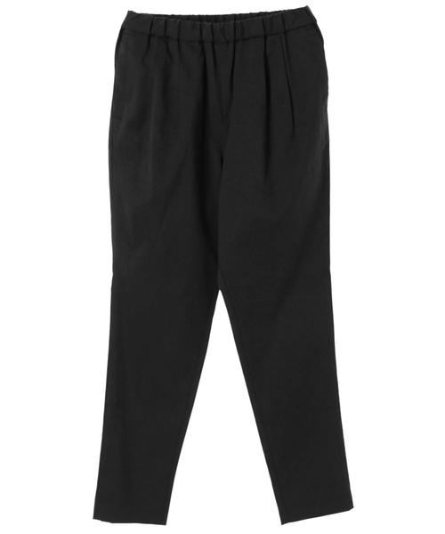 AMERICAN HOLIC（アメリカンホリック）の「タックテーパードパンツ　＊（その他パンツ・レディース・ブラック/ベージュ/ネイビー/カーキ/キャメル・S/M/L）」の6枚目の写真