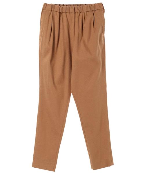 AMERICAN HOLIC（アメリカンホリック）の「タックテーパードパンツ　＊（その他パンツ・レディース・ブラック/ベージュ/ネイビー/カーキ/キャメル・S/M/L）」の10枚目の写真