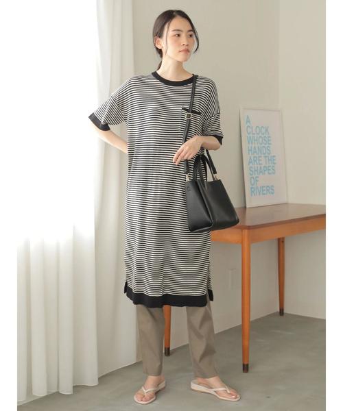 AMERICAN HOLIC（アメリカンホリック）の「タックテーパードパンツ　＊（その他パンツ・レディース・ブラック/ベージュ/ネイビー/カーキ/キャメル・S/M/L）」の22枚目の写真