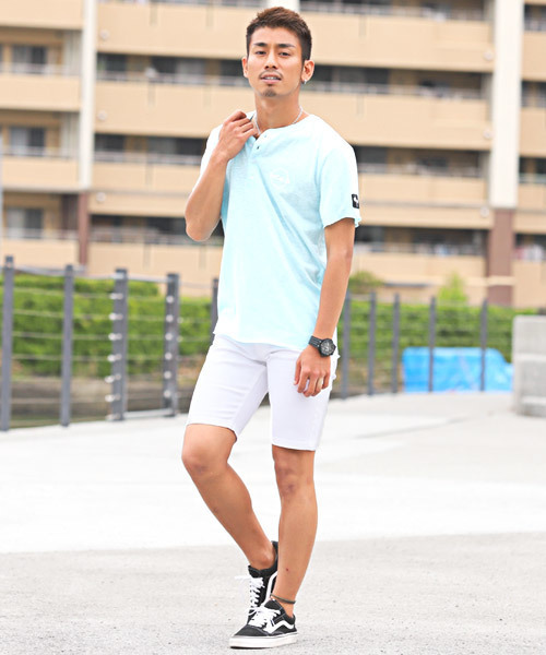 LUXSTYLE（ラグスタイル）の「5ポケットショートパンツ（その他パンツ・メンズ・ホワイト/ブラック/ベージュ/ネイビー/ブルー系その他・S/M/L/XL）」の10枚目の写真
