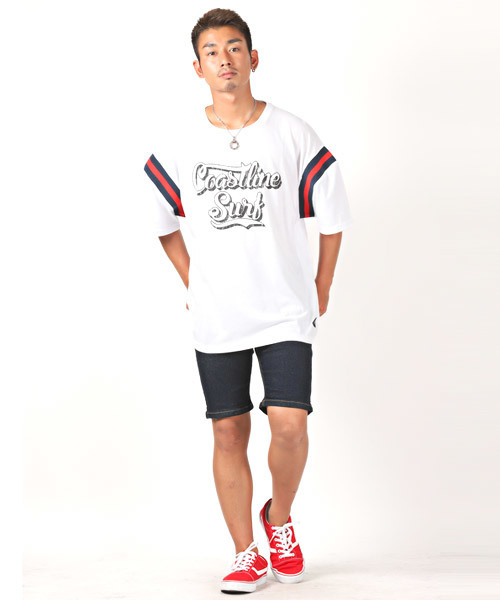 LUXSTYLE（ラグスタイル）の「5ポケットショートパンツ（その他パンツ・メンズ・ホワイト/ブラック/ベージュ/ネイビー/ブルー系その他・S/M/L/XL）」の13枚目の写真