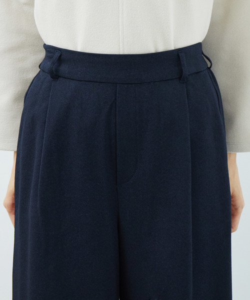 ROPE' PICNIC（ロペピクニック）の「【セットアップ対応】プレミアムフィールワイドパンツ（その他パンツ・レディース・ベージュ系その他/ネイビー/サックスブルー/キャメル/レンガ・36/38/40）」の13枚目の写真