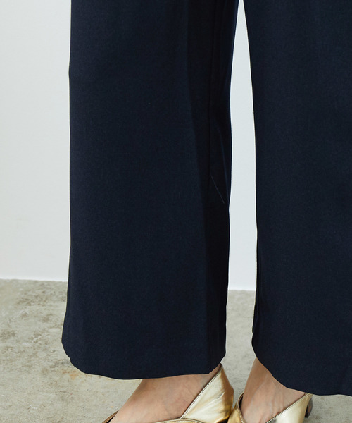 ROPE' PICNIC（ロペピクニック）の「【セットアップ対応】プレミアムフィールワイドパンツ（その他パンツ・レディース・ベージュ系その他/ネイビー/サックスブルー/キャメル/レンガ・36/38/40）」の9枚目の写真