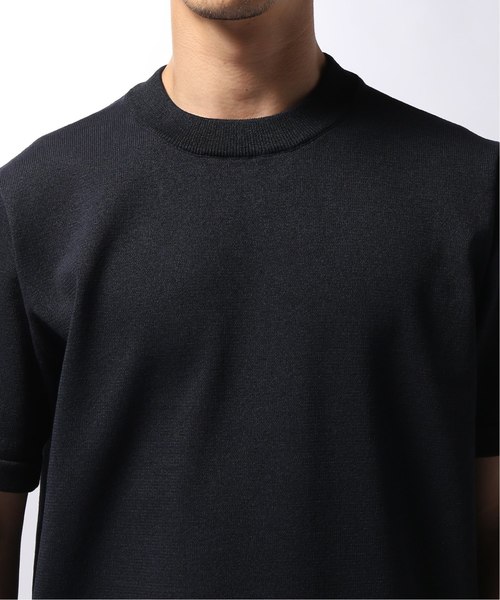 EDIFICE(エディフィス)の「SION UT パネルラインニットカットソー(Tシャツ/カットソー・メンズ・ホワイト/ベージュ/ネイビー・SMALL/MEDIUM/LARGE)」の6枚目の写真