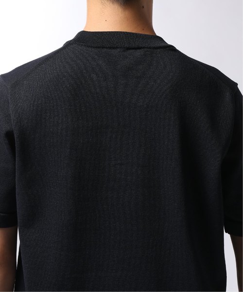 EDIFICE(エディフィス)の「SION UT パネルラインニットカットソー(Tシャツ/カットソー・メンズ・ホワイト/ベージュ/ネイビー・SMALL/MEDIUM/LARGE)」の13枚目の写真