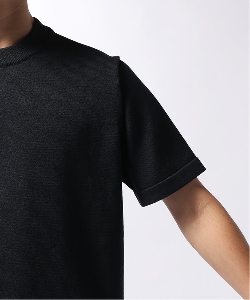 EDIFICE(エディフィス)の「SION UT パネルラインニットカットソー(Tシャツ/カットソー・メンズ・ホワイト/ベージュ/ネイビー・SMALL/MEDIUM/LARGE)」の10枚目の写真