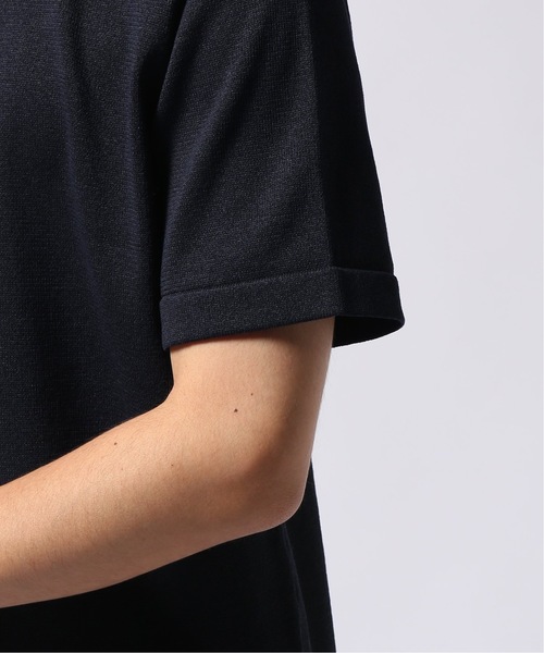 EDIFICE(エディフィス)の「SION UT パネルラインニットカットソー(Tシャツ/カットソー・メンズ・ホワイト/ベージュ/ネイビー・SMALL/MEDIUM/LARGE)」の16枚目の写真