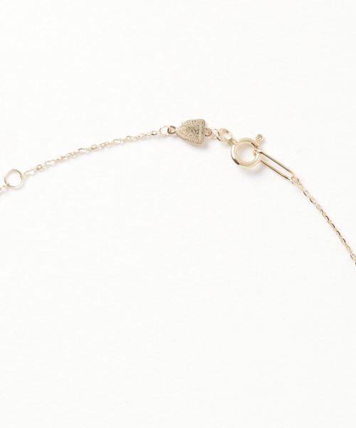 agete　アガット　ハート型　ダイヤモンド　ネックレス　K18 アガット agete ハートネックレス ダイヤ0 06ct K10 PG ピンクゴールド