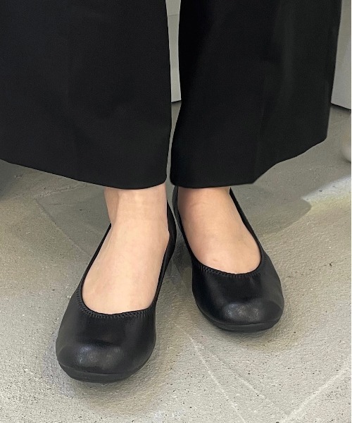 セール】日本製 バレエシューズ パンプス ラウンドトゥ ぺたんこ