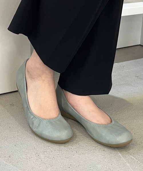 shopnikoniko(ショップニコニコ)の「日本製 バレエシューズ パンプス ラウンドトゥ ぺたんこ(パンプス・レディース・ベージュ/ブラック/ピンク/ブルー/キャメル・23.5/24.5/24/22/22.5/23)」の19枚目の写真