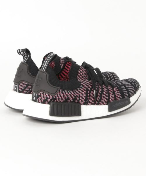 adidas(アディダス)の「adidas アディダス NMD R1 STLT PK CQ2386 BLK/GRY/PNK(スニーカー・メンズ・ブラック・22.0cm/22.5cm/23.0cm/23.5cm/24.0cm/24.5cm/28.0cm/25.0cm/25.5cm/26.0cm/26.5cm/27.0cm/27.5cm)」の2枚目の写真
