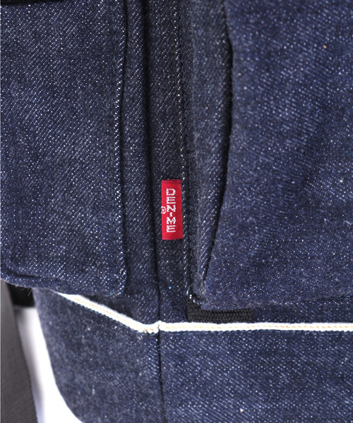 Denime（ドゥニーム）の「【JapanMade】DENIM MIL BACK PACK/デニムミリタリーバック（バックパック/リュック・メンズ・ネイビー・FREE）」の17枚目の写真