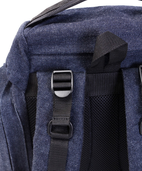 Denime（ドゥニーム）の「【JapanMade】DENIM MIL BACK PACK/デニムミリタリーバック（バックパック/リュック・メンズ・ネイビー・FREE）」の18枚目の写真