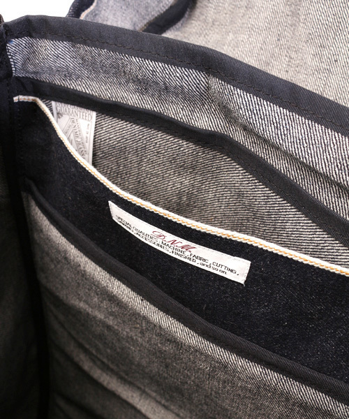 Denime（ドゥニーム）の「【JapanMade】DENIM MIL BACK PACK/デニムミリタリーバック（バックパック/リュック・メンズ・ネイビー・FREE）」の4枚目の写真