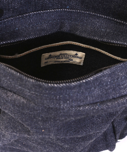 Denime（ドゥニーム）の「【JapanMade】DENIM MIL BACK PACK/デニムミリタリーバック（バックパック/リュック・メンズ・ネイビー・FREE）」の5枚目の写真