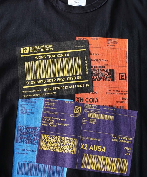 SHAREEF(シャリーフ)の「"COLOR LABEL" S/S BIG-T(Tシャツ/カットソー・メンズ・ライトグレー/ブラック/レッド/ターコイズブルー・1/2/3)」の7枚目の写真