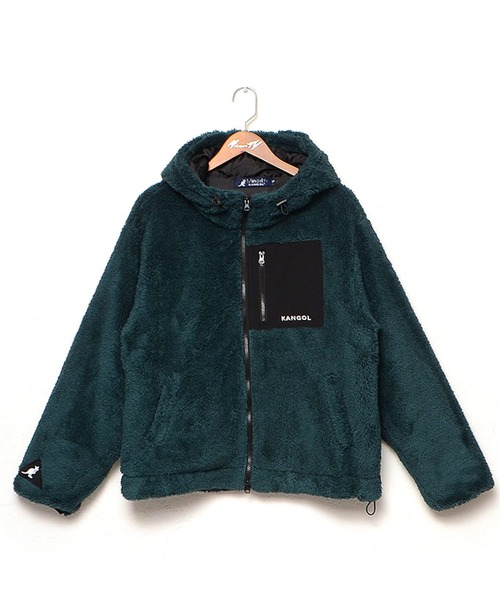 MinoriTY（マイノリティ）の「別注【KANGOL】ボアジャケット/カンゴール（その他アウター・メンズ・ブラック/レッド/オフホワイト/グリーン/モカ・M/L）」の19枚目の写真