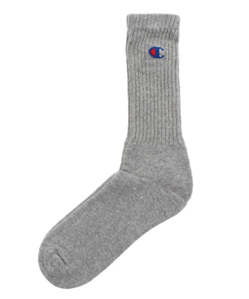 Champion（チャンピオン）の「3足組1セット チャンピオン Cロゴ フルレングスソックス CS-0701（ソックス/靴下・メンズ・ホワイト/グレー/ブラック・SMALL/MEDIUM）」の4枚目の写真