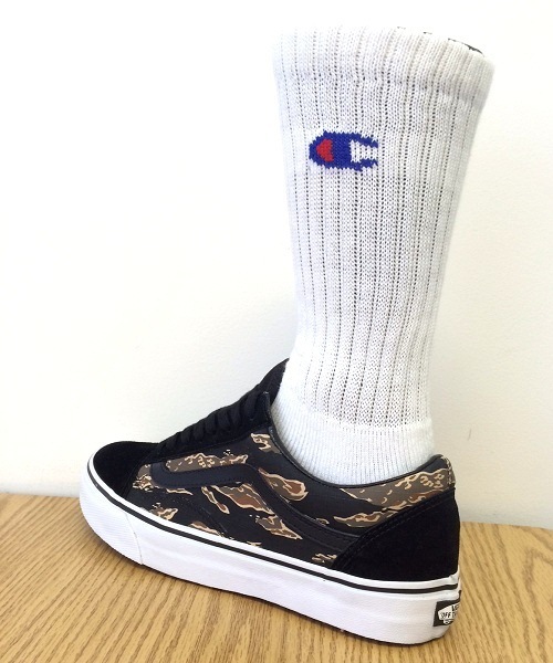 Champion（チャンピオン）の「3足組1セット チャンピオン Cロゴ フルレングスソックス CS-0701（ソックス/靴下・メンズ・ホワイト/グレー/ブラック・SMALL/MEDIUM）」の11枚目の写真