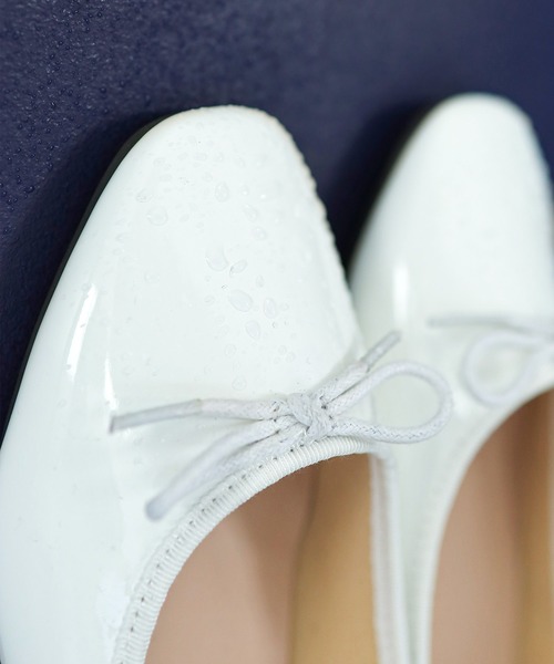 SESTO(セスト)の「生活防水。晴雨兼用バレエシューズ(レインシューズ・レディース・グレイッシュベージュ/ブラック系その他/シルバー/ブラック/ホワイト・23.5cm/24.5cm/25.5cm/23.0cm/24.0cm/22.0cm/22.5cm)」の17枚目の写真